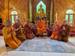 At Bhavana Society - Bhante Chandaratana
