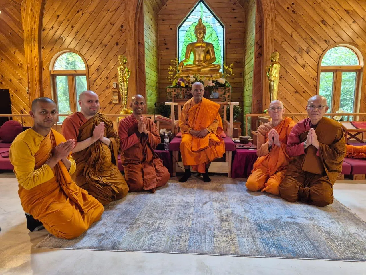 At Bhavana Society - Bhante Chandaratana