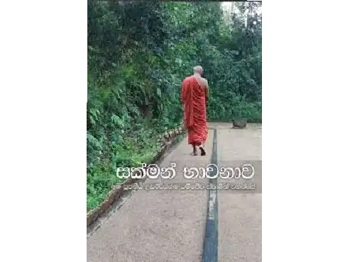 සක්මන් භාවනාව